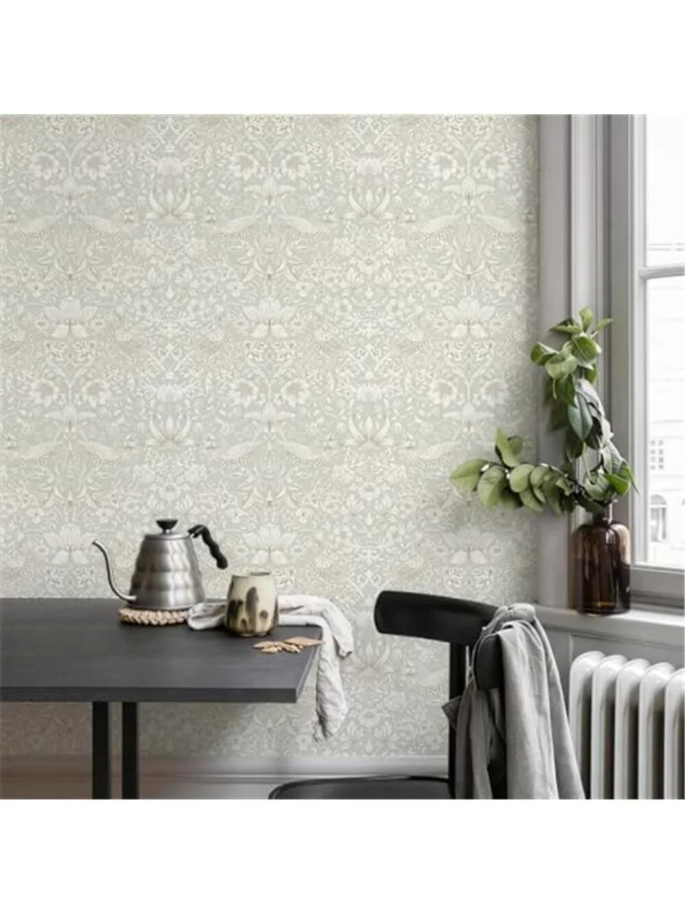 William Morris Peel Stick Wallpaper Strawberry Bird Floral Removable Decor